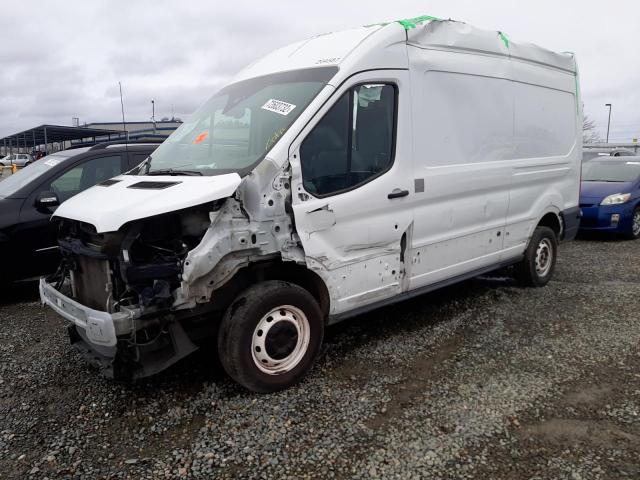 Salvage trucks for sale at Sacramento, CA auction: 2017 Ford Transit T-250