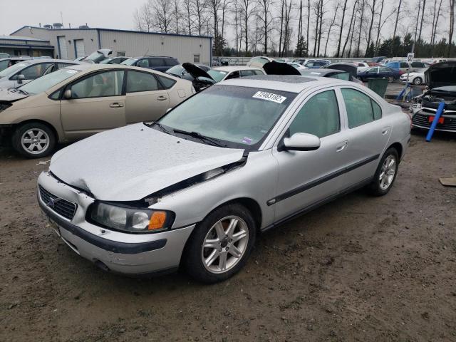 Salvage cars for sale from Copart Arlington, WA: 2002 Volvo S60