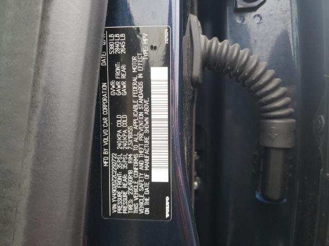 YV4902DZ2C2292722 Volvo XC60