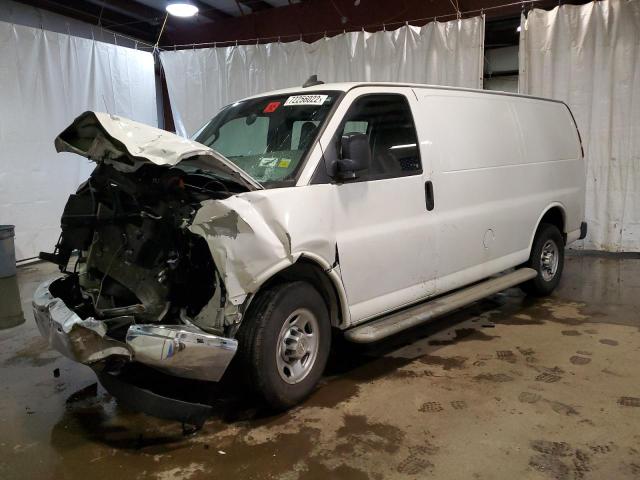 Salvage cars for sale from Copart Central Square, NY: 2020 Chevrolet Express G2