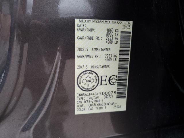 2016 NISSAN TITAN XD S - 1N6BA1F44GN500078