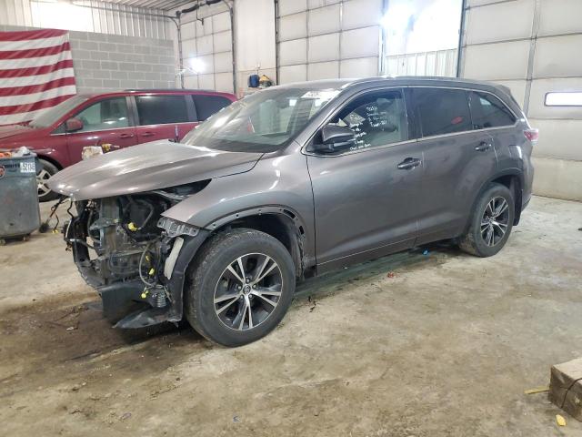 Salvage cars for sale from Copart Columbia, MO: 2016 Toyota Highlander