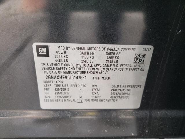 2018 CHEVROLET EQUINOX LS - 2GNAXHEV0J6147521