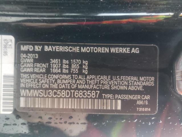 WMWSU3C58DT683587 Mini Cooper
