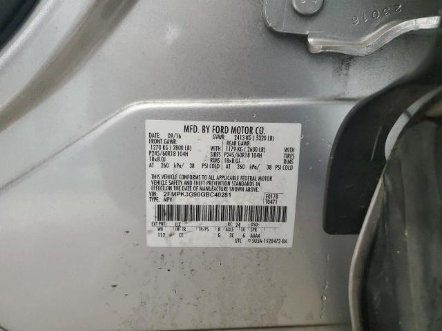 2016 FORD EDGE SE - 2FMPK3G90GBC40281