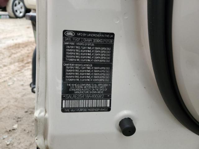 SALAE25418A466922 Land Rover LR3