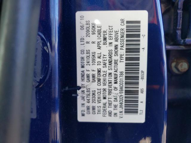 JH4CU2F69AC031786 Acura TSX
