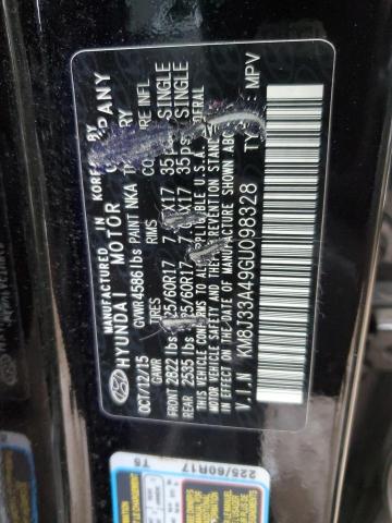 2016 HYUNDAI TUCSON LIM - KM8J33A49GU098328