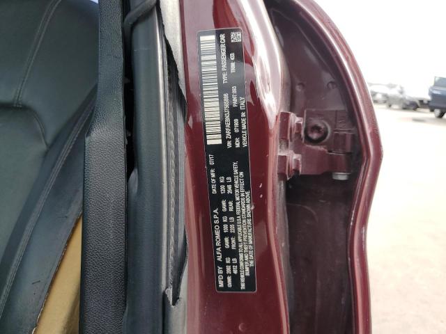 ZARFAEBN3J7565886 Alfa Romeo Giulia