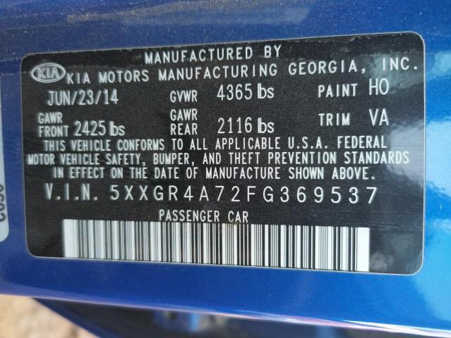 5XXGR4A72FG369537 KIA OPTIMA SX