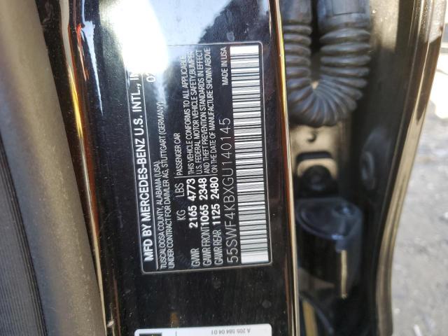 2016 MERCEDES-BENZ C 300 4MAT - 55SWF4KBXGU140145
