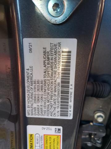 2021 ACURA TLX TYPE S - 19UUB7F02MA001289