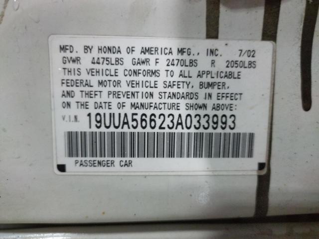 19UUA56623A033993 Acura 3.2TL