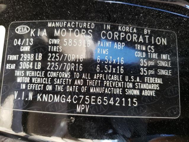 KNDMG4C75E6542115 2014 Kia Sedona Lx