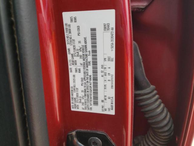 1FTEW1EG2GFA71806 Ford F150 Supercrew