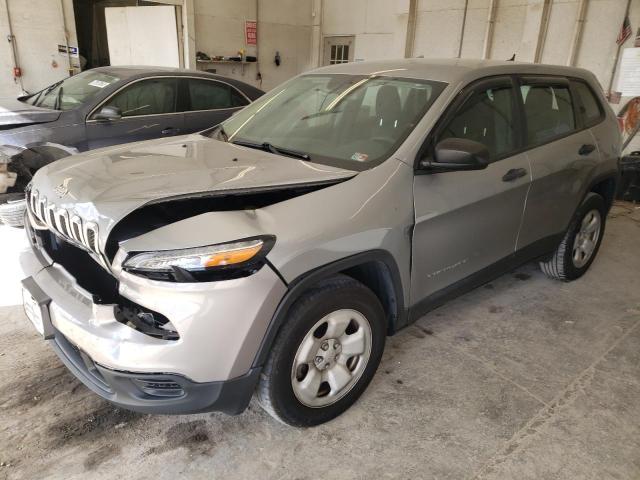 Salvage cars for sale from Copart Madisonville, TN: 2016 Jeep Cherokee Sport