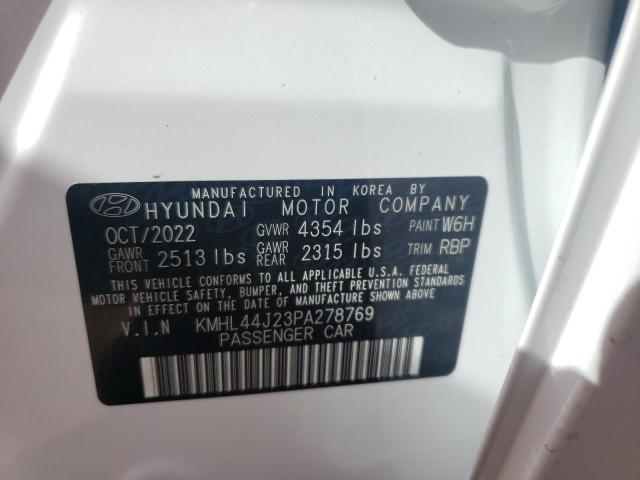 2023 HYUNDAI SONATA SEL - KMHL44J23PA278769