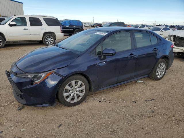 Salvage cars for sale from Copart Amarillo, TX: 2020 Toyota Corolla LE