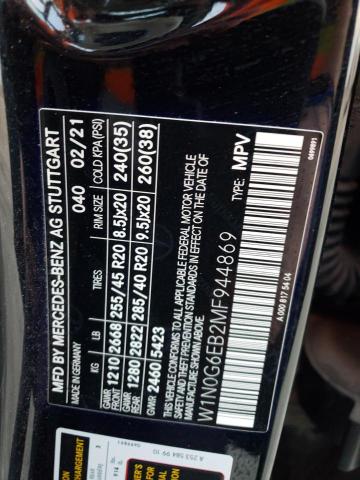 2021 MERCEDES-BENZ GLC 43 4MA - W1N0G6EB2MF944869