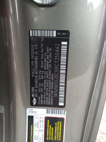WMWSU3C59CT255462 Mini Cooper