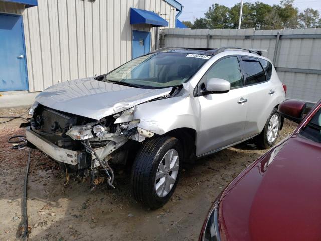 Salvage cars for sale from Copart Midway, FL: 2012 Nissan Murano S