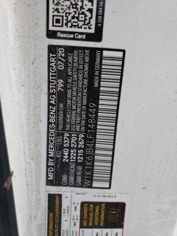 W1K1K6JB4LF148449 Mercedes-Benz E 450 4matic