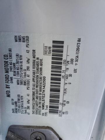 2019 FORD TRANSIT CO - NM0LS7E27K1422500