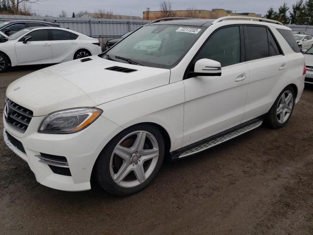 2015 MERCEDES-BENZ ML 350 BLU - 4JGDA2EB1FA607219