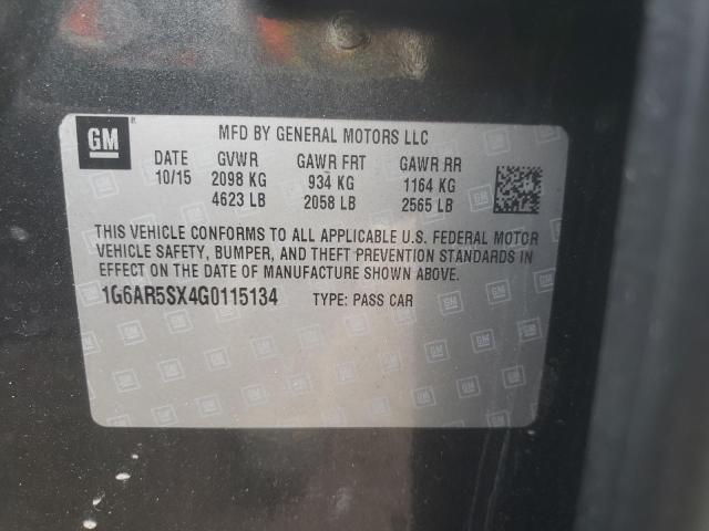 2016 CADILLAC CTS LUXURY - 1G6AR5SX4G0115134