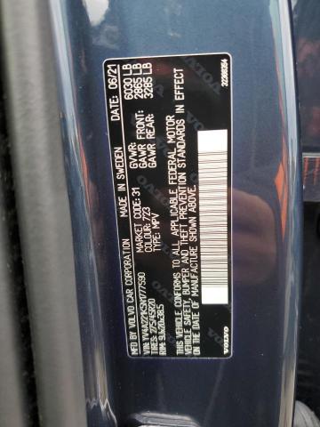 2022 VOLVO XC90 T6 MO - YV4A221K5N1777590
