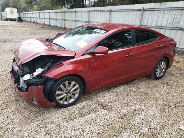 Salvage cars for sale from Copart Midway, FL: 2016 Hyundai Elantra SE
