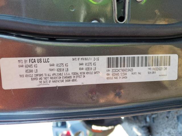 2C3CDXCT0GH210429 Dodge Charger