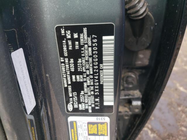 2016 KIA OPTIMA SXL - 5XXGV4L26GG030567