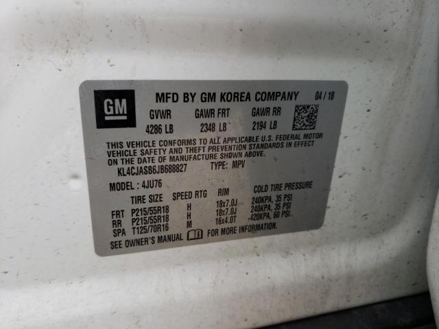 KL4CJASB6JB688827 Buick Encore Preferred