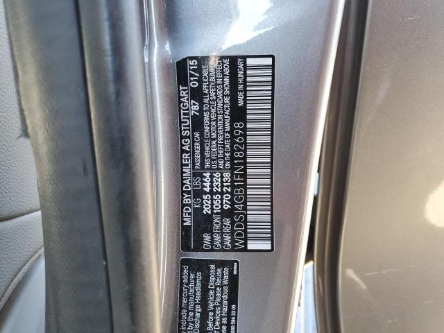 2015 MERCEDES-BENZ CLA 250 4M - WDDSJ4GB1FN182698