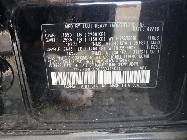4S4BSENC8G3306614 Subaru Outback 3.6r Limited