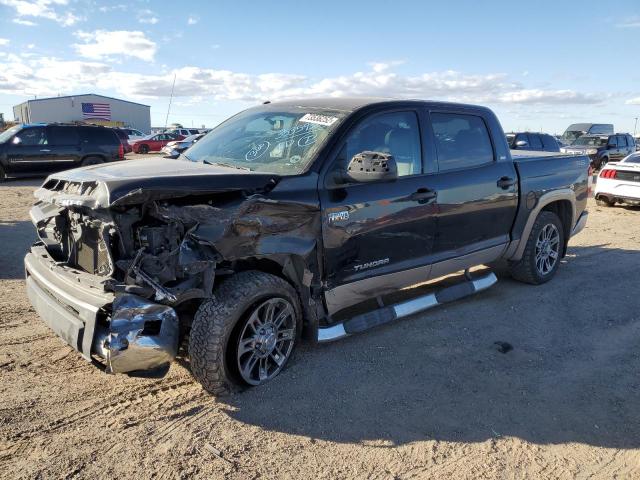 Salvage cars for sale from Copart Amarillo, TX: 2015 Toyota Tundra CRE