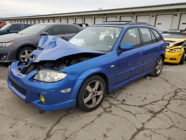 Salvage cars for sale at Louisville, KY auction: 2003 Mazda Protege PR5