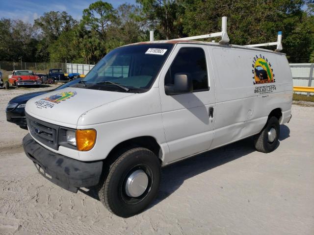 Salvage cars for sale from Copart Fort Pierce, FL: 2006 Ford Econoline