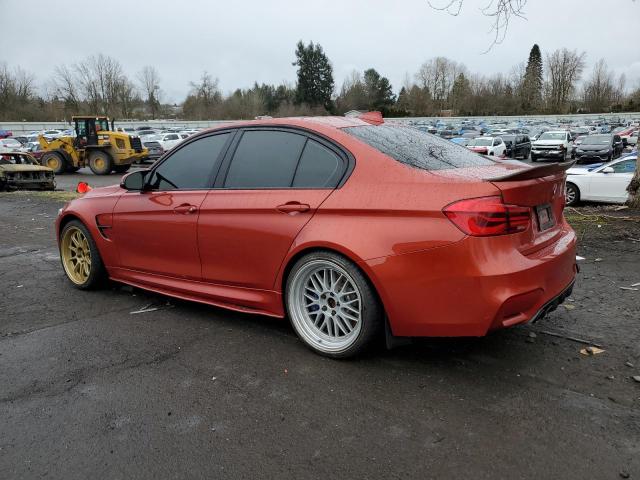  BMW M3 2017 Оранжевый