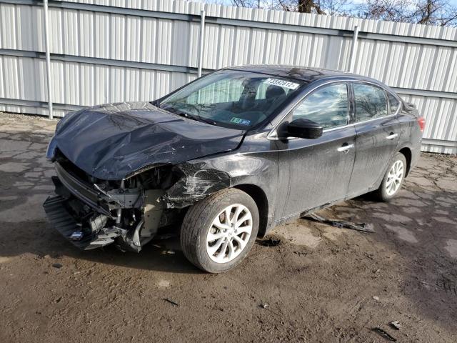 Salvage cars for sale from Copart West Mifflin, PA: 2019 Nissan Sentra S