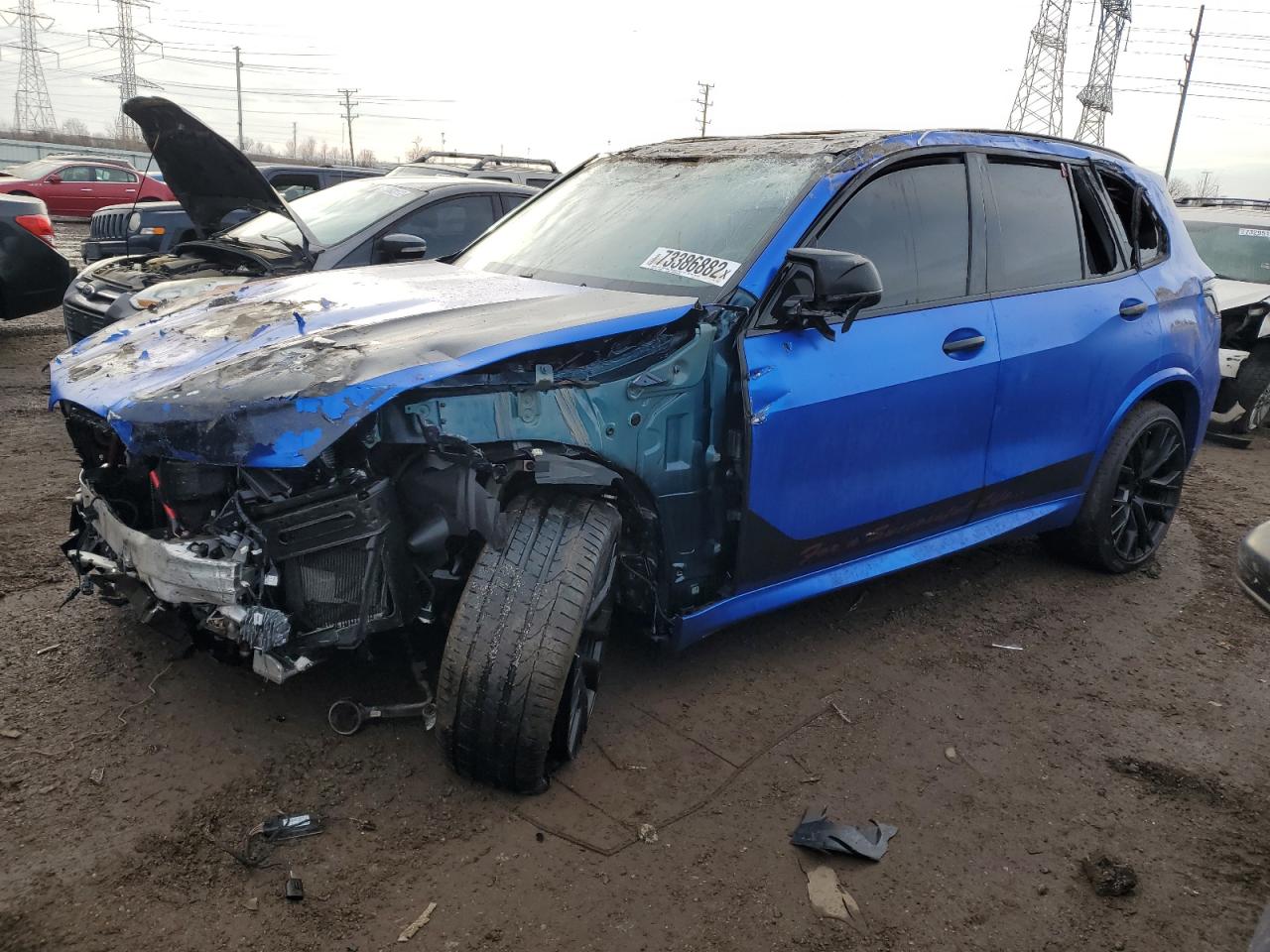 5YMJU0C02M9H13921 BMW X5 M 2021
