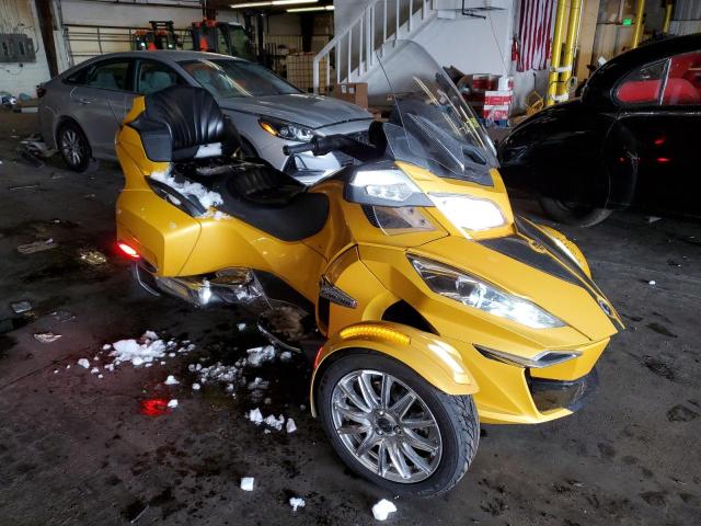 Salvage cars for sale from Copart Denver, CO: 2015 Can-Am Spyder Roadster RT