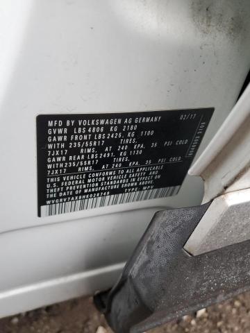 2017 VOLKSWAGEN TIGUAN WOL - WVGRV7AX8HK028749