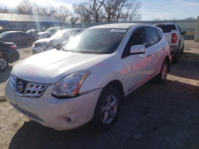 Salvage cars for sale from Copart Wichita, KS: 2013 Nissan Rogue S