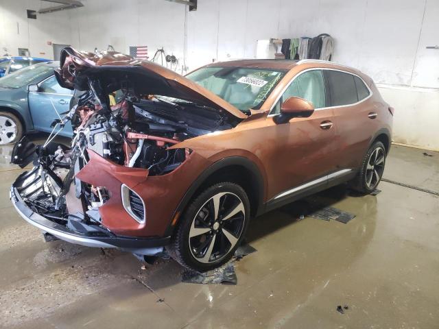 Buick Envision salvage cars for sale: 2021 Buick Envision Essence