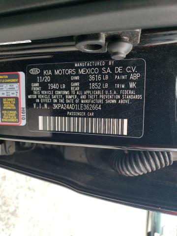3KPA24AD1LE362664 KIA RIO LX