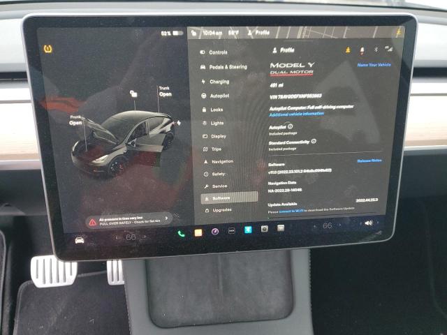 7SAYGDEFXNF552863 Tesla Model Y