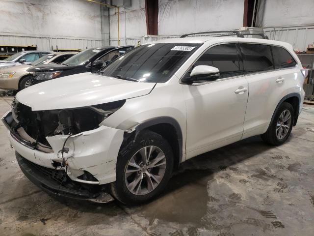 VIN 5TDBKRFH8FS192701 2015 Toyota Highlander, LE no.1