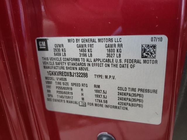 1GKKVREDXBJ132288 GMC Acadia Slt-1